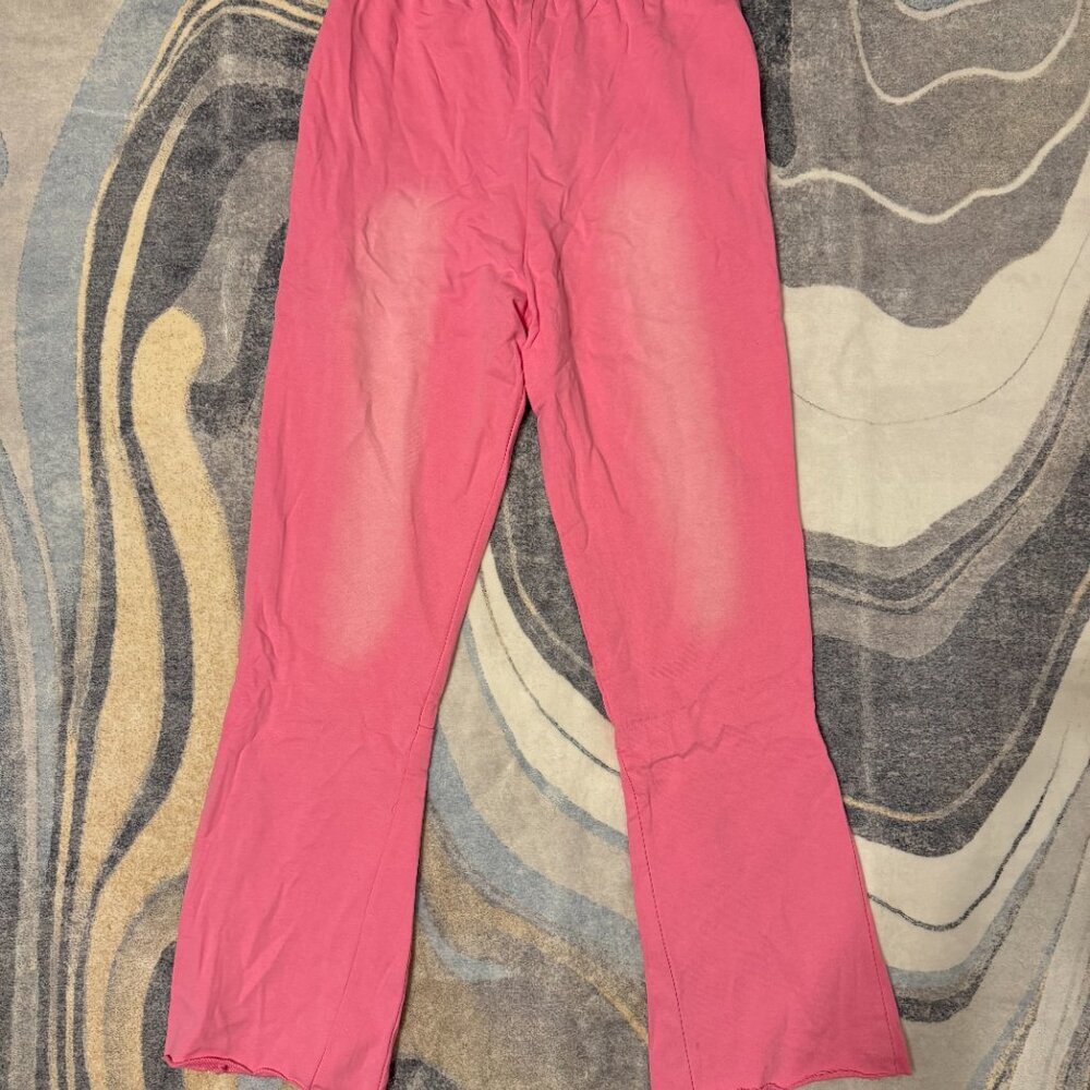 Hellstar Flames Pink Sweatpants Mens Size Large - Picture 3 of 3